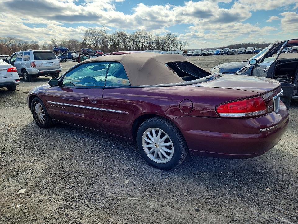 Продажа на аукционе авто 2001 Chrysler Sebring, vin: 1C3EL55U71N637515, номер лота: 48627166