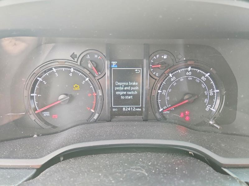 2022 Toyota 4runner მანქანა იყიდება აუქციონზე, vin: JTETU5JR8N6058398, აუქციონის ნომერი: 49668226