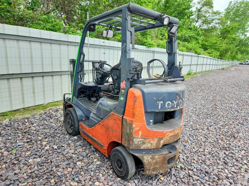 50595236 :رقم المزاد ، 62956 vin ، 2014 Toyota Na-20 Forklift مزاد بيع