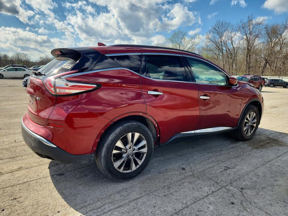 50016216 :رقم المزاد ، 5N1AZ2MG2JN157123 vin ، 2018 Nissan Murano مزاد بيع