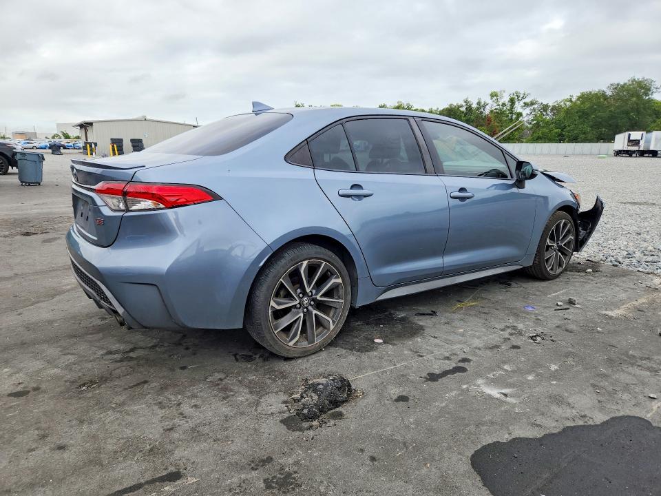 51483536 :رقم المزاد ، JTDS4MCE0NJ093177 vin ، 2022 Toyota Corolla مزاد بيع
