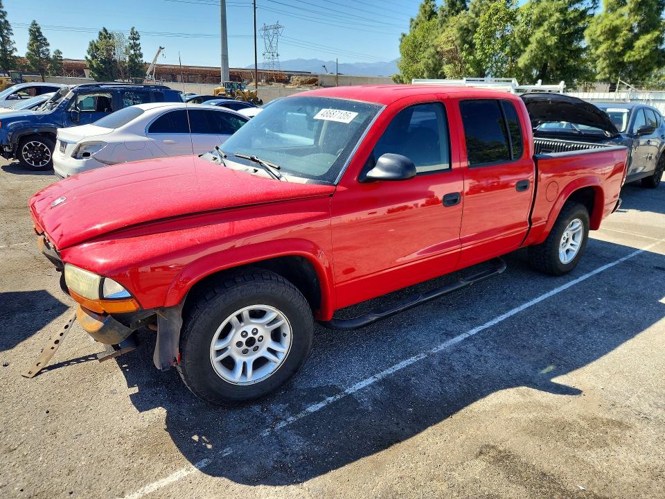 48687186 :رقم المزاد ، 1B7HL38X82S598360 vin ، 2002 Dodge Dakota مزاد بيع