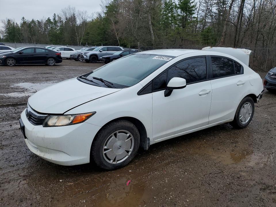 2012 Honda Civic მანქანა იყიდება აუქციონზე, vin: 2HGFB2F41CH112186, აუქციონის ნომერი: 49954226