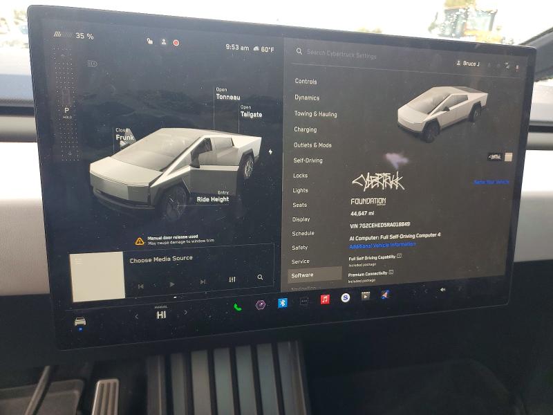 Aukcja sprzedaży 2024 Tesla Cybertruck, vin: 7G2CEHED5RA018849, numer aukcji: 50671736