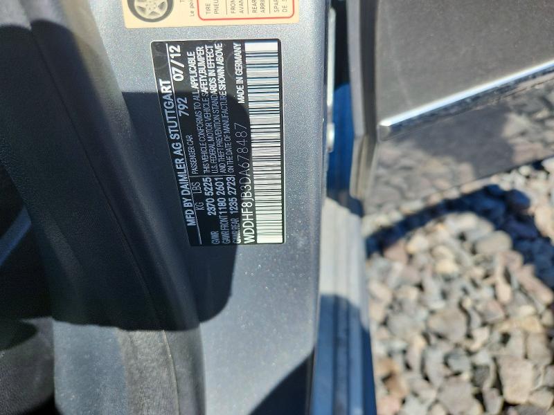 Aukcja sprzedaży 2013 Mercedes-benz E, vin: WDDHF8JB3DA678487, numer aukcji: 49926426