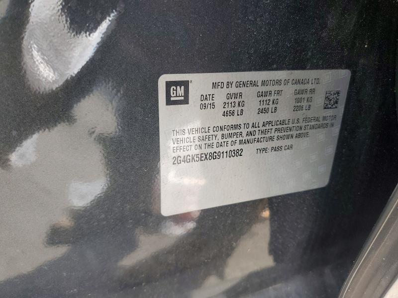 Продаж на аукціоні авто 2016 Buick Regal, vin: 2G4GK5EX8G9110382, номер лоту: 49763306