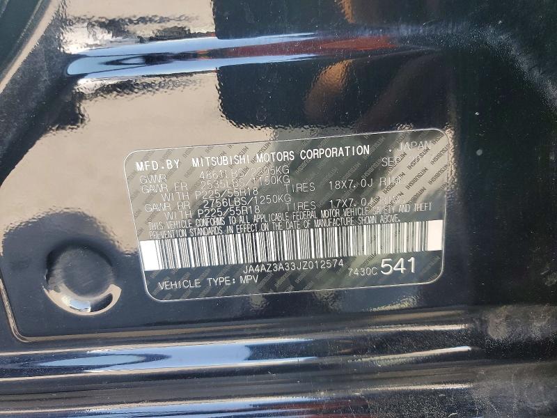 Aukcja sprzedaży 2018 Mitsubishi Outlander, vin: JA4AZ3A33JZ012574, numer aukcji: 49514516