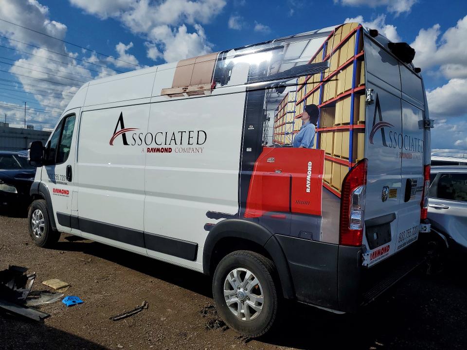 49771896 :رقم المزاد ، 3C6LRVDG9RE125162 vin ، 2024 Ram Promaster 2500 مزاد بيع