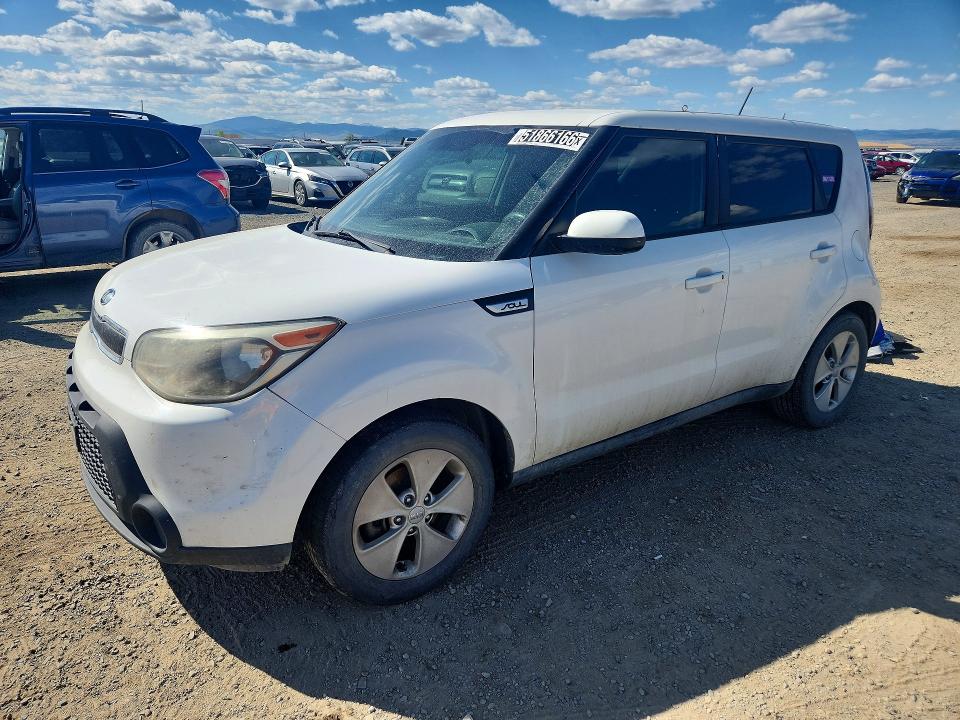 2016 Kia Soul მანქანა იყიდება აუქციონზე, vin: KNDJN2A23G7377778, აუქციონის ნომერი: 51866166