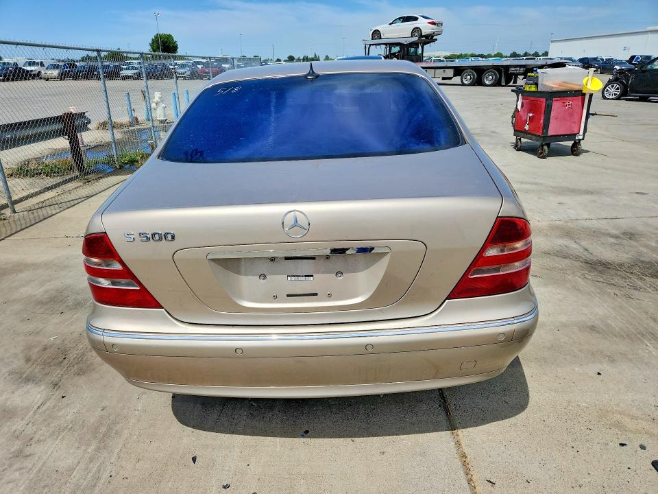 Aukcja sprzedaży 2002 Mercedes-benz S, vin: WDBNG75J52A248025, numer aukcji: 50222676