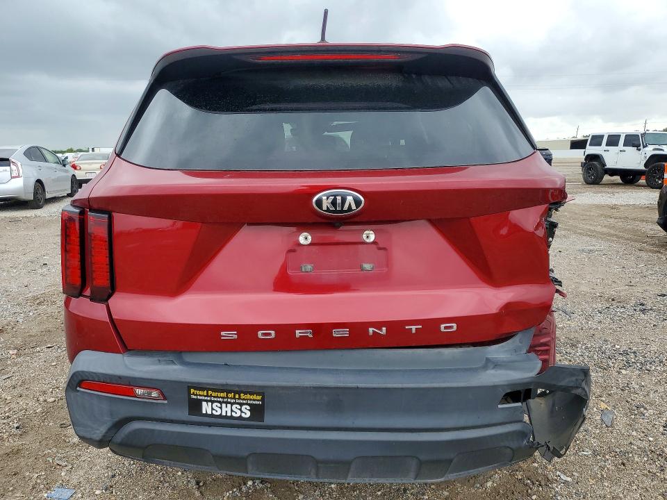 49758896 :رقم المزاد ، 5XYRG4LC3MG018881 vin ، 2021 Kia Sorento مزاد بيع