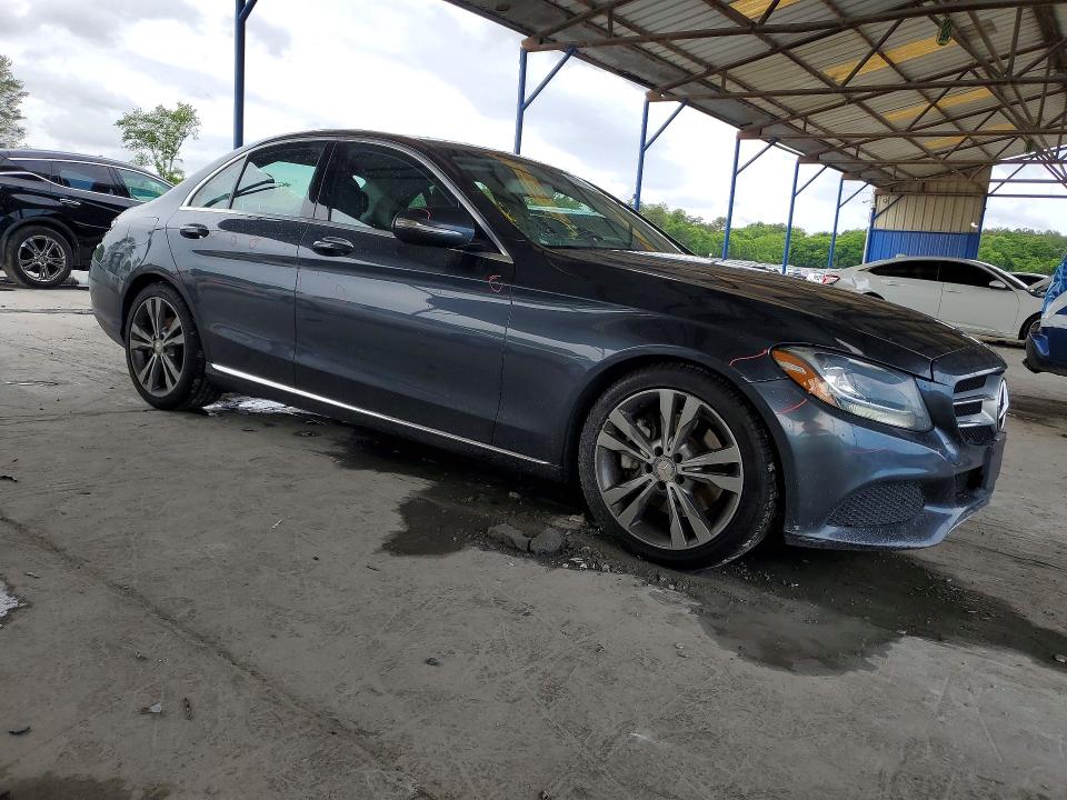 51177996 :رقم المزاد ، 55SWF4JB4FU096191 vin ، 2015 Mercedes-benz C مزاد بيع