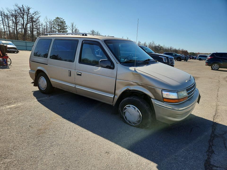 51060056 :رقم المزاد ، 2P4GH2537MR319554 vin ، 1991 Plymouth Voyager مزاد بيع