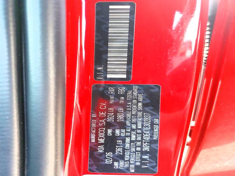 Продажа на аукционе авто 2026 Kia K4, vin: 3KPFT4DE4TE302837, номер лота: 50927716