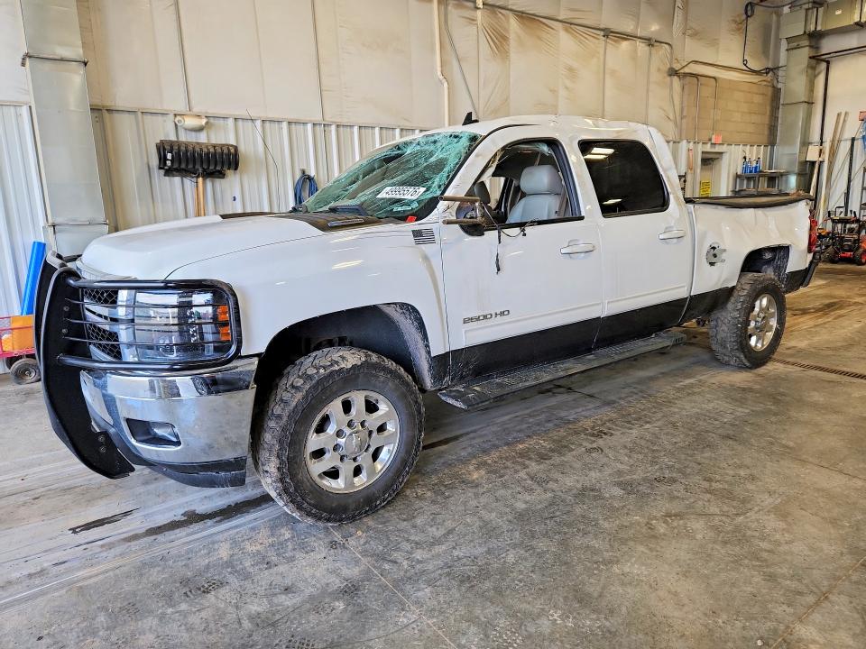 49995576 :رقم المزاد ، 1GC1KYE87EF145682 vin ، 2014 Chevrolet Silverado مزاد بيع