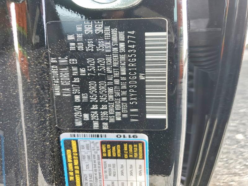 Продажа на аукционе авто 2024 Kia Telluride, vin: 5XYP3DGC1RG534774, номер лота: 48855906