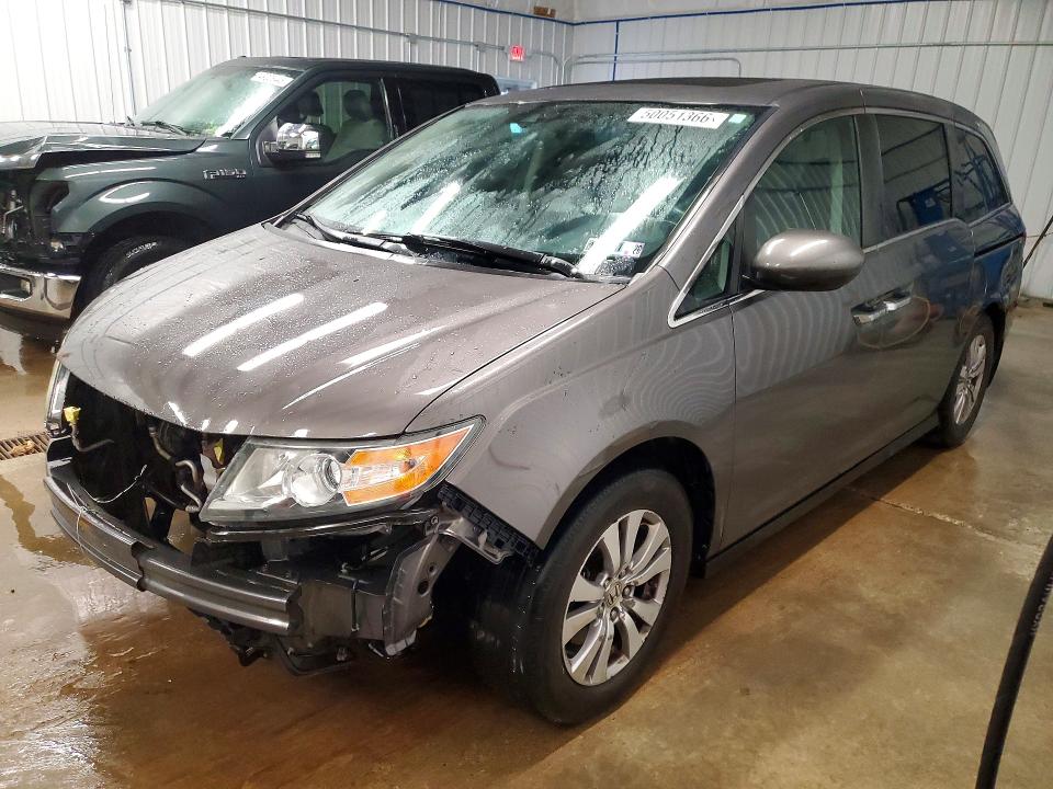 50051366 :رقم المزاد ، 5FNRL5H68EB035298 vin ، 2014 Honda Odyssey مزاد بيع