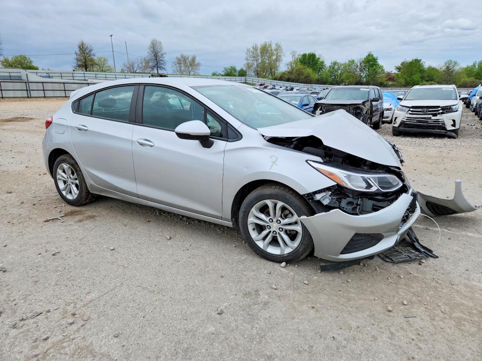 Продажа на аукционе авто 2019 Chevrolet Cruze, vin: 3G1BC6SM3KS613494, номер лота: 48771896