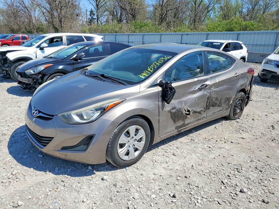 Продажа на аукционе авто 2016 Hyundai Elantra, vin: 5NPDH4AE4GH743740, номер лота: 49037036