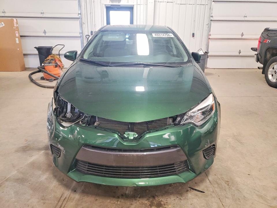 49314706 :رقم المزاد ، 2T1BURHE7FC335238 vin ، 2015 Toyota Corolla مزاد بيع