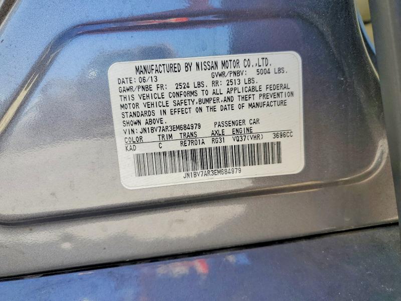 Aukcja sprzedaży 2014 Infiniti Q50, vin: JN1BV7AR3EM684979, numer aukcji: 50342936