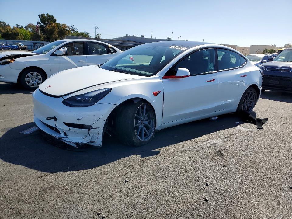 Продаж на аукціоні авто 2022 Tesla Model 3, vin: 5YJ3E1EBXNF200441, номер лоту: 50192016