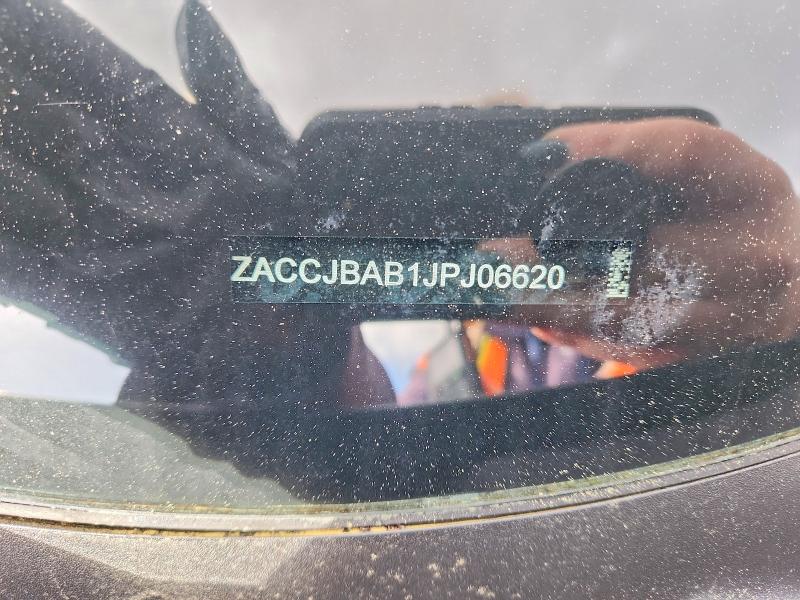 50352426 :رقم المزاد ، ZACCJBAB1JPJ06620 vin ، 2018 Jeep Renegade مزاد بيع