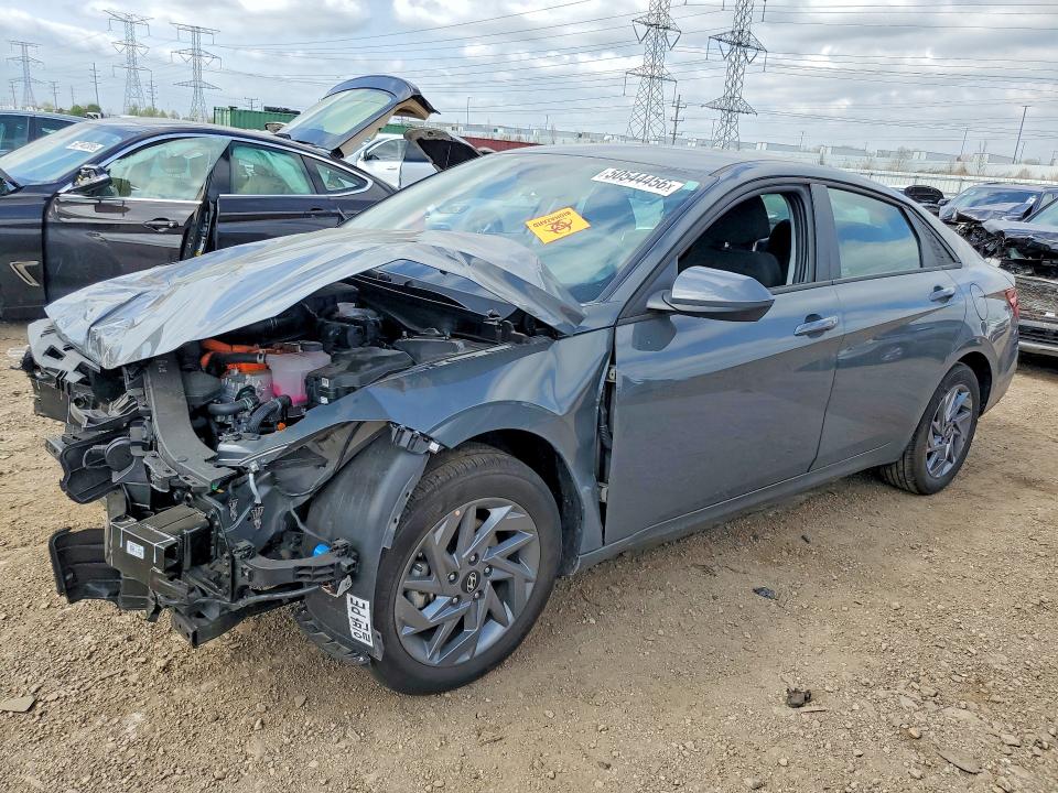 2025 Hyundai Elantra Hybrid მანქანა იყიდება აუქციონზე, vin: KMHLM4DJXSU142729, აუქციონის ნომერი: 50544456