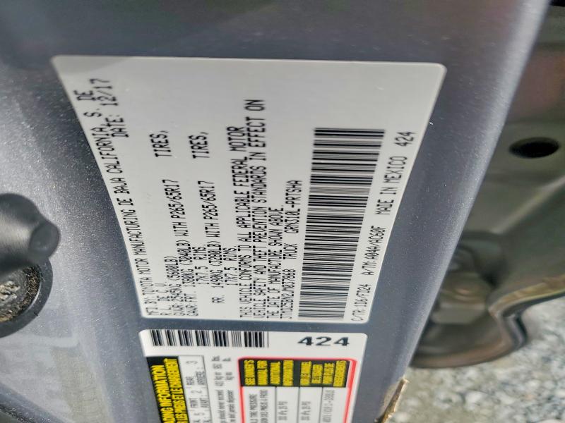 Продажа на аукционе авто 2018 Toyota Tacoma, vin: 3TMDZ5BN2JM037868, номер лота: 48629286