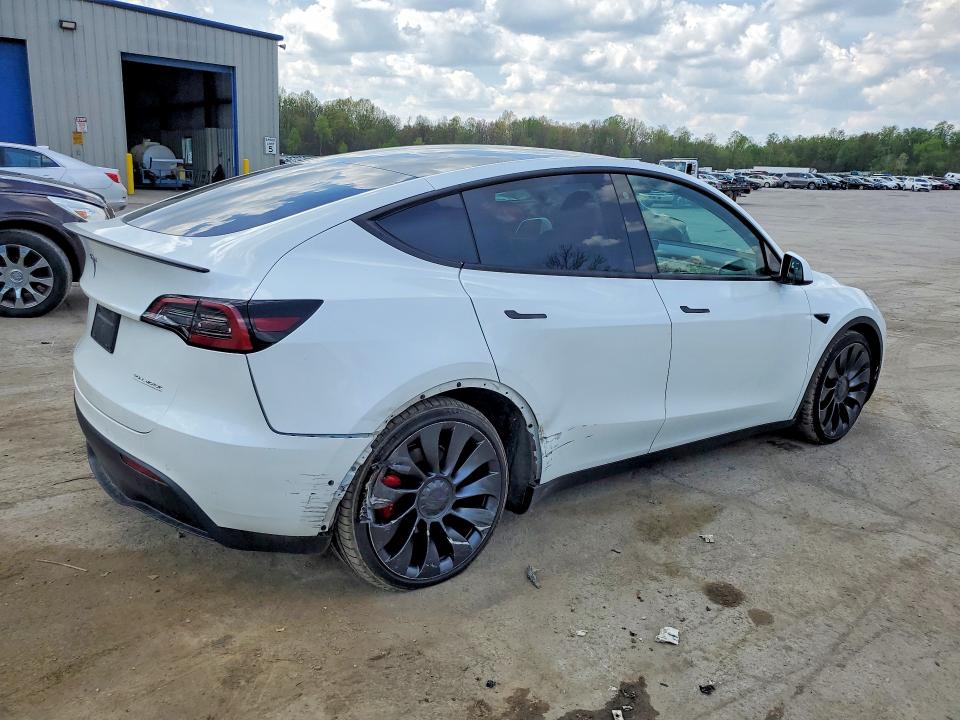 2022 Tesla Model Y მანქანა იყიდება აუქციონზე, vin: 7SAYGDEF7NF464580, აუქციონის ნომერი: 51312646