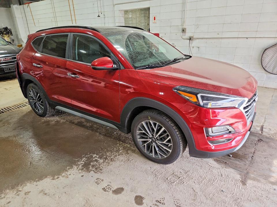 2021 Hyundai Tucson Limited Awd მანქანა იყიდება აუქციონზე, vin: KM8J3CAL4MU383196, აუქციონის ნომერი: 48454006