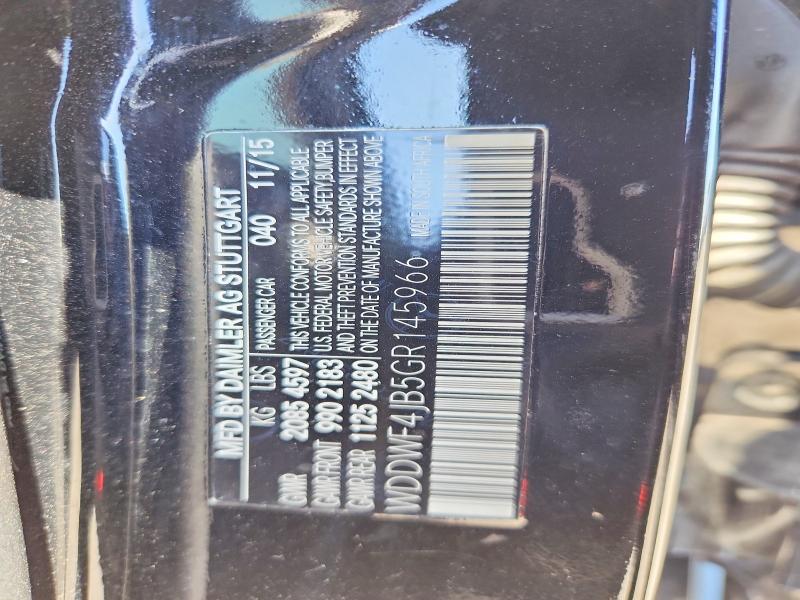 50444966 :رقم المزاد ، WDDWF4JB5GR145966 vin ، 2016 Mercedes-benz C مزاد بيع