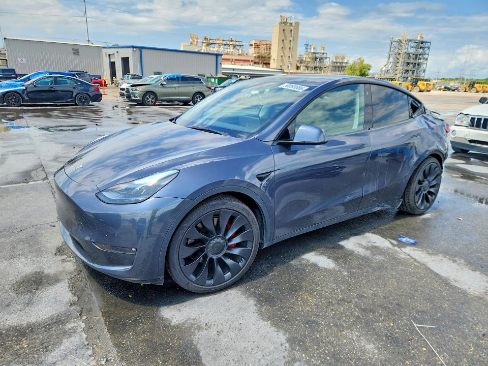 Продажа на аукционе авто 2022 Tesla Model Y, vin: 7SAYGDEF7NF515446, номер лота: 50093686