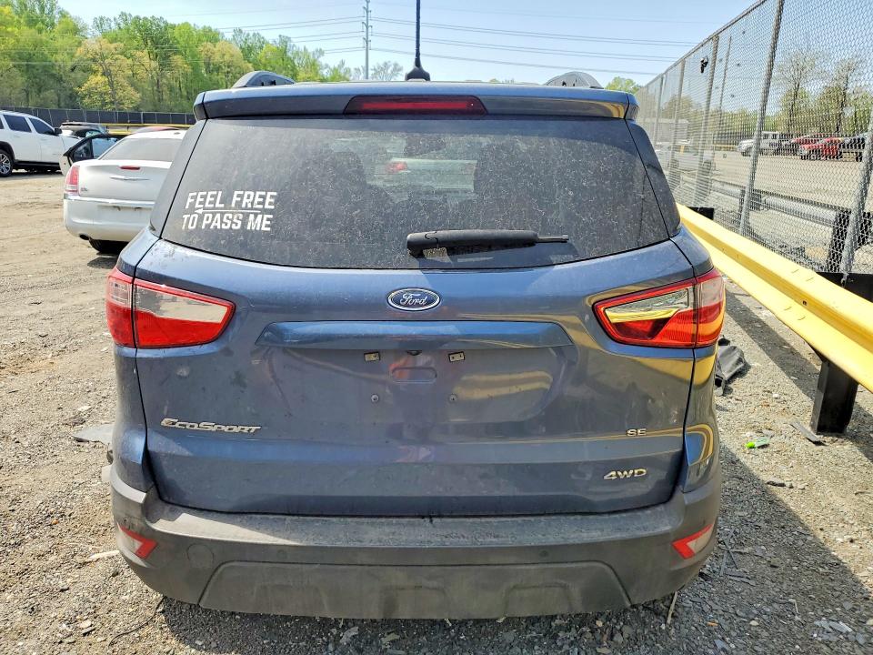 Продаж на аукціоні авто 2021 Ford Ecosport, vin: MAJ6S3GLXMC425015, номер лоту: 49798216