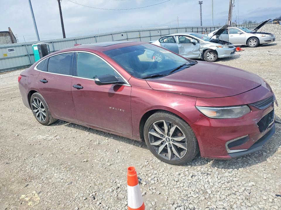 48566786 :رقم المزاد ، 1G1ZE5STXGF217214 vin ، 2016 Chevrolet Malibu مزاد بيع