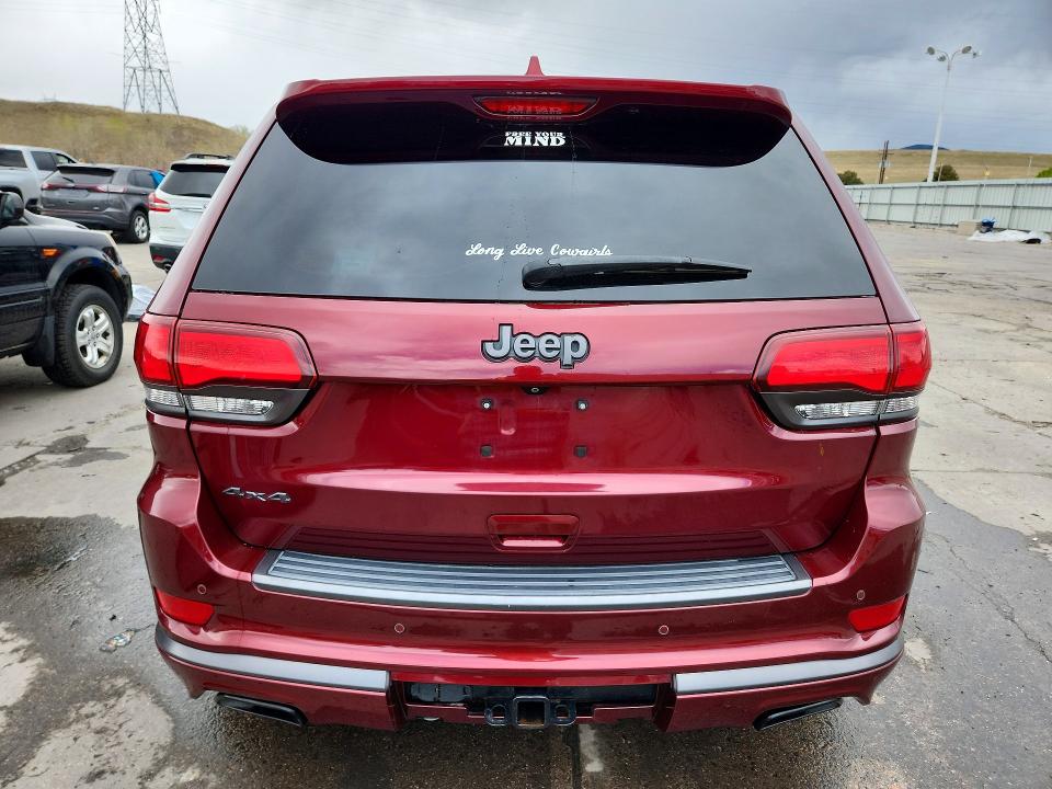 2018 Jeep Grand Cherokee მანქანა იყიდება აუქციონზე, vin: 1C4RJFCG0JC515242, აუქციონის ნომერი: 49561716