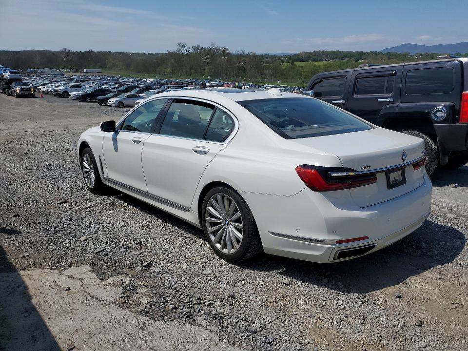 50219256 :رقم المزاد ، WBA7T4C07LGF97409 vin ، 2020 Bmw 740 مزاد بيع