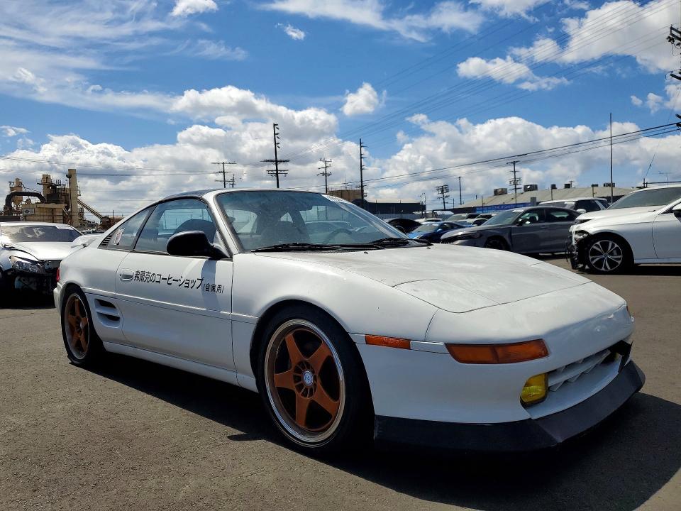 48544106 :رقم المزاد ، JT2SW22N1P0075952 vin ، 1993 Toyota Mr2 مزاد بيع
