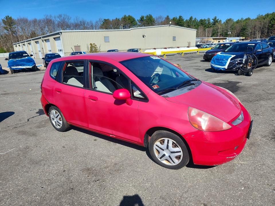 49044586 :رقم المزاد ، JHMGD374X7S058756 vin ، 2007 Honda Fit مزاد بيع