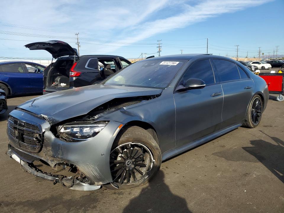 51127766 :رقم المزاد ، W1K6G6DB0PA189148 vin ، 2023 Mercedes-benz S مزاد بيع
