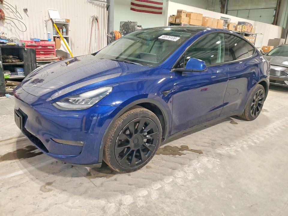 2021 Tesla Model Y მანქანა იყიდება აუქციონზე, vin: 5YJYGDEEXMF200109, აუქციონის ნომერი: 48576106