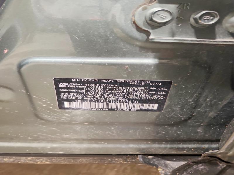 Продажа на аукционе авто 2015 Subaru Forester, vin: JF2SJABC1FH493430, номер лота: 52216546