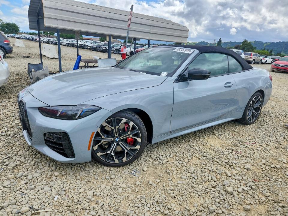 2026 Bmw 430i მანქანა იყიდება აუქციონზე, vin: WBA33DB03TCV40502, აუქციონის ნომერი: 46744996