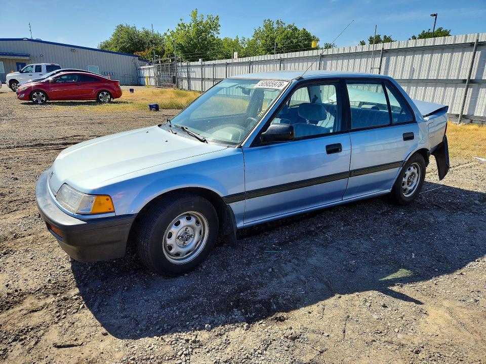 50985976 :رقم المزاد ، 1HGED3649JA040791 vin ، 1988 Honda Civic مزاد بيع