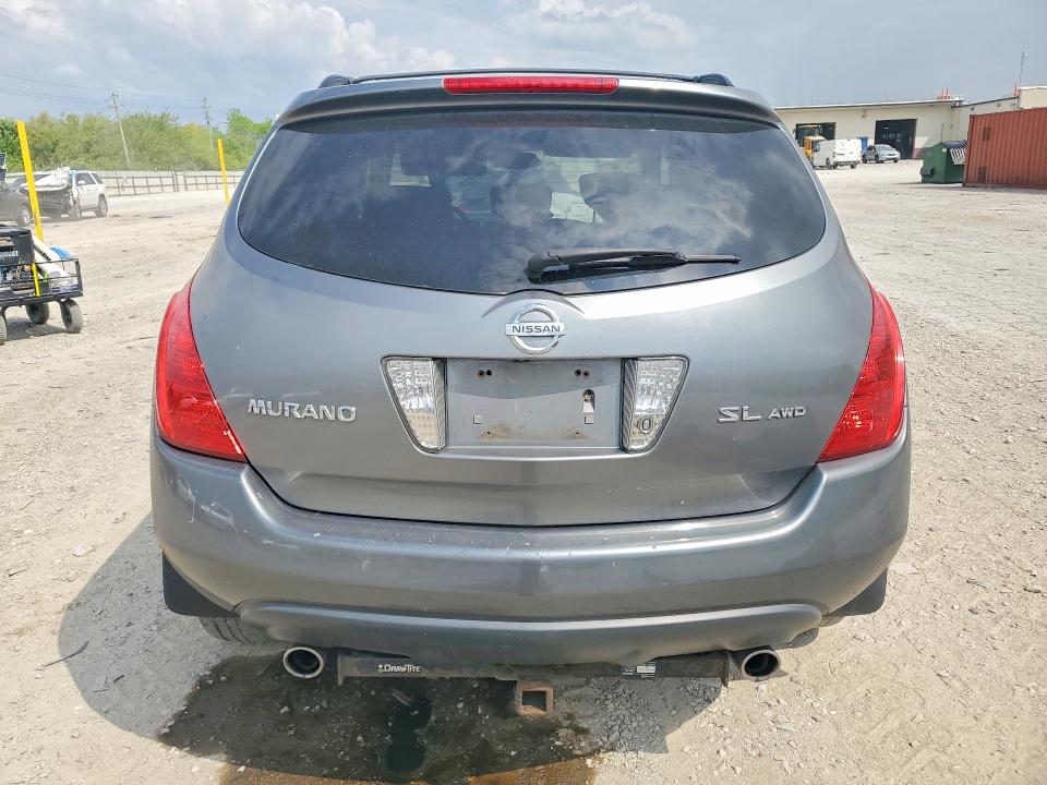 51168896 :رقم المزاد ، JN8AZ08W85W408371 vin ، 2005 Niss Murano مزاد بيع
