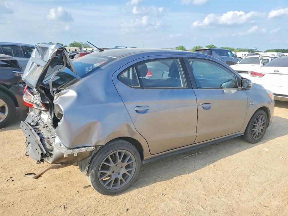 63138236 :رقم المزاد ، ML32F4FJ7LHF12459 vin ، 2020 Mitsubishi Mirage مزاد بيع
