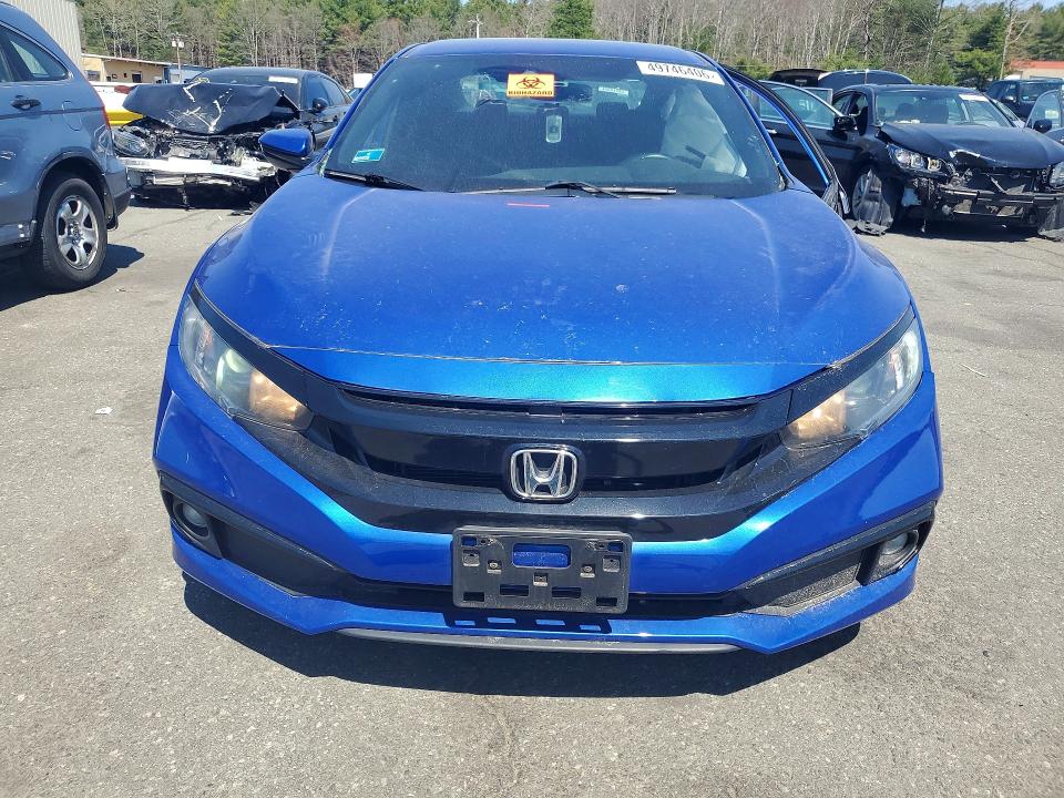 2019 Honda Civic მანქანა იყიდება აუქციონზე, vin: 2HGFC2F8XKH601443, აუქციონის ნომერი: 49746406