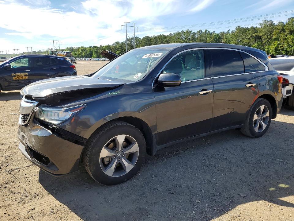 48563516 :رقم المزاد ، 5FRYD3H23GB012331 vin ، 2016 Acura Mdx مزاد بيع