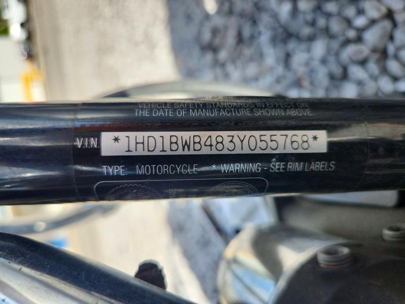 Aukcja sprzedaży 2003 Harley-davidson Flstci, vin: 1HD1BWB483Y055768, numer aukcji: 49752526