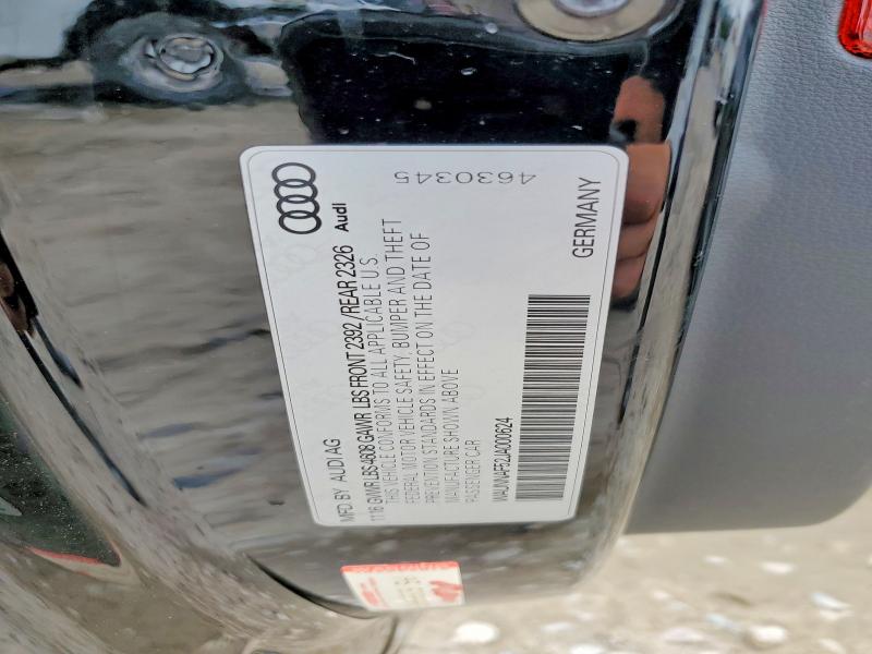 Продажа на аукционе авто 2018 Audi A5, vin: WAUNNAF52JA000624, номер лота: 50724666